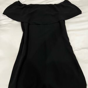 Charles Henry Off the shoulder dress
